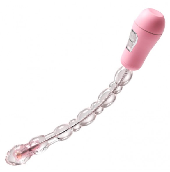 MizzZee - Transformable Anal Vibrating Beads (Battery - Pink) MizzZee - Transformable Anal Vibrating Beads (Battery - Pink)